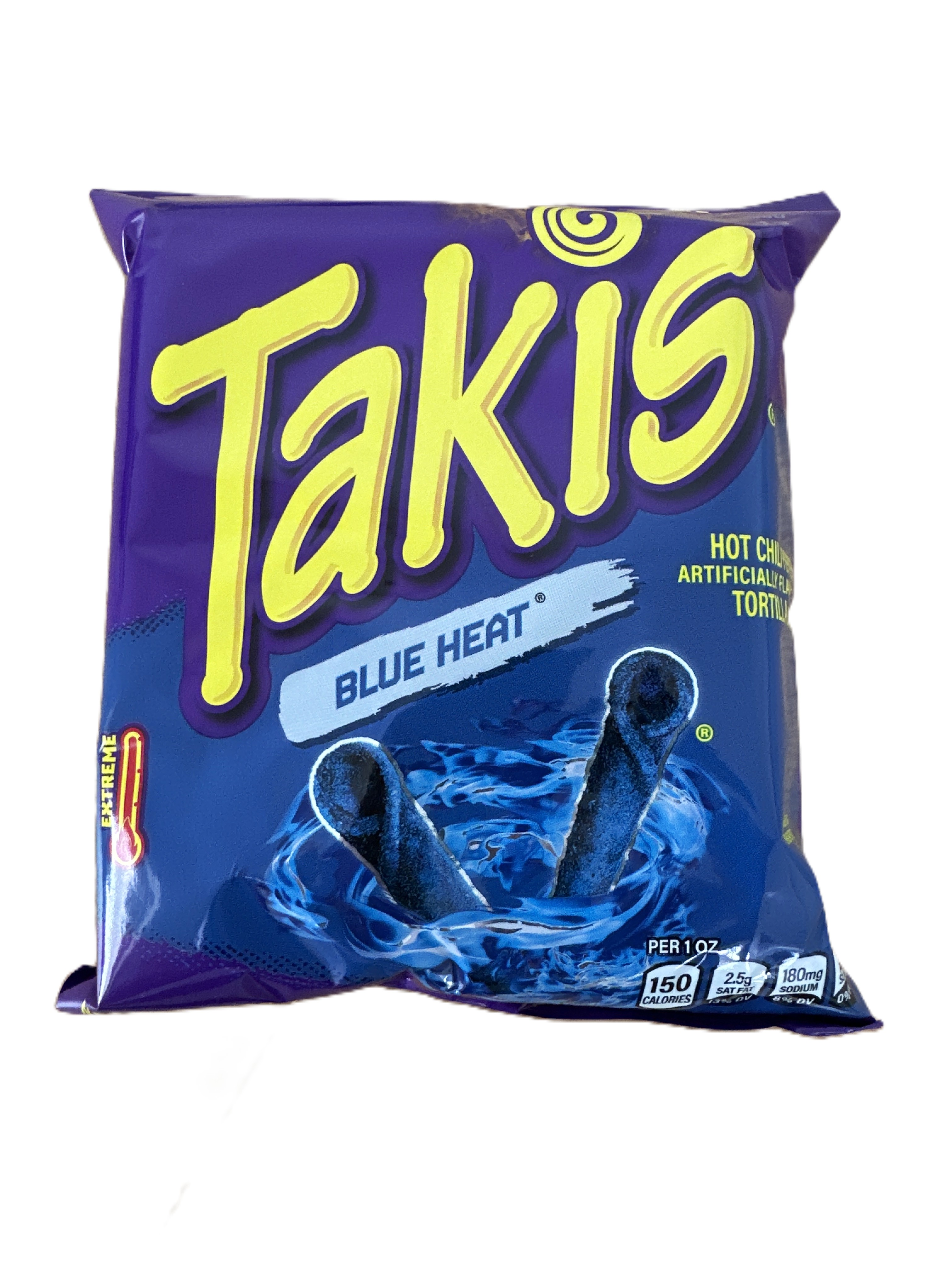10 Takis Blue Heat 92,3g Chips aus USA MHD 25.06.25